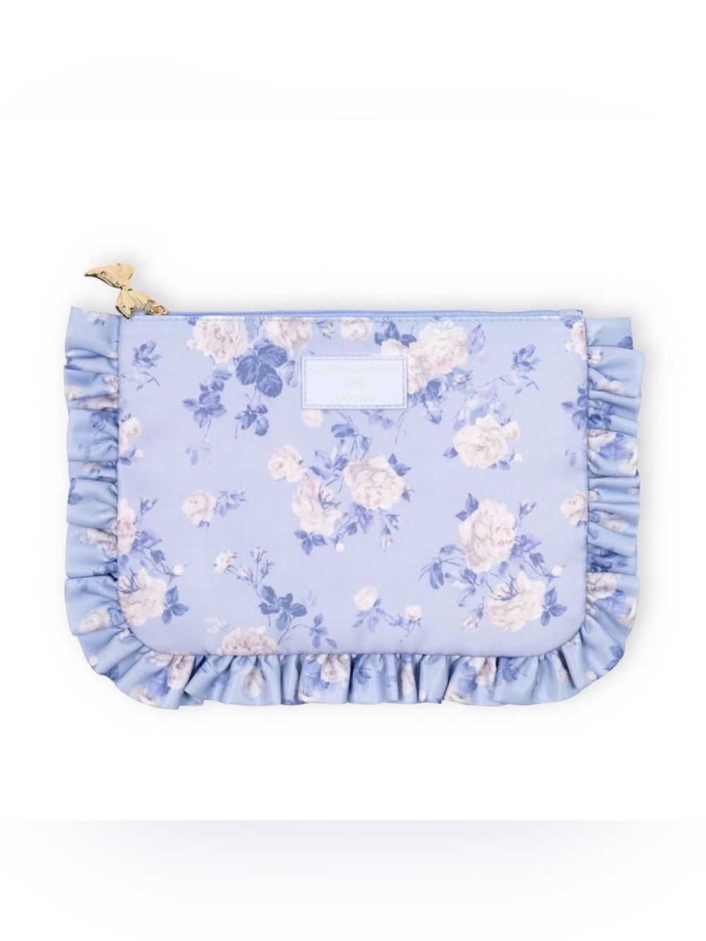 LoveShackFancy × Target - Yoobi Everblooming Rosettes Flat Zip Pencil